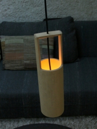 bamboo tube lights