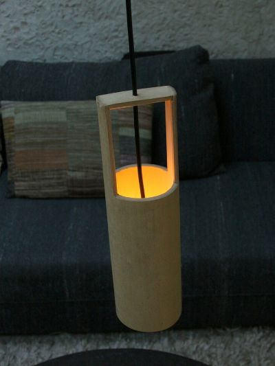 bamboo tube lights